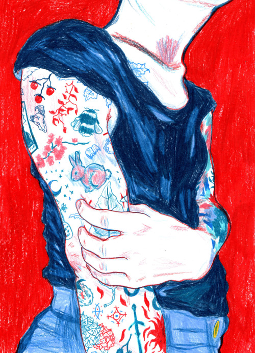 hannahlockillustration:Tattoo series. 