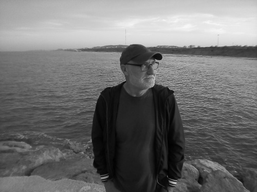 Puesta De Sol Y Yo En Blanco Y Negro