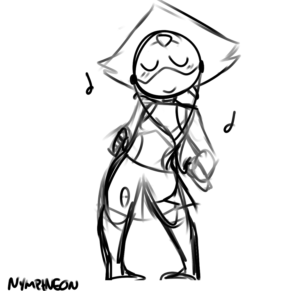 nymphveon:  Have a dancing Peridot i quickly animated while listening to some earth