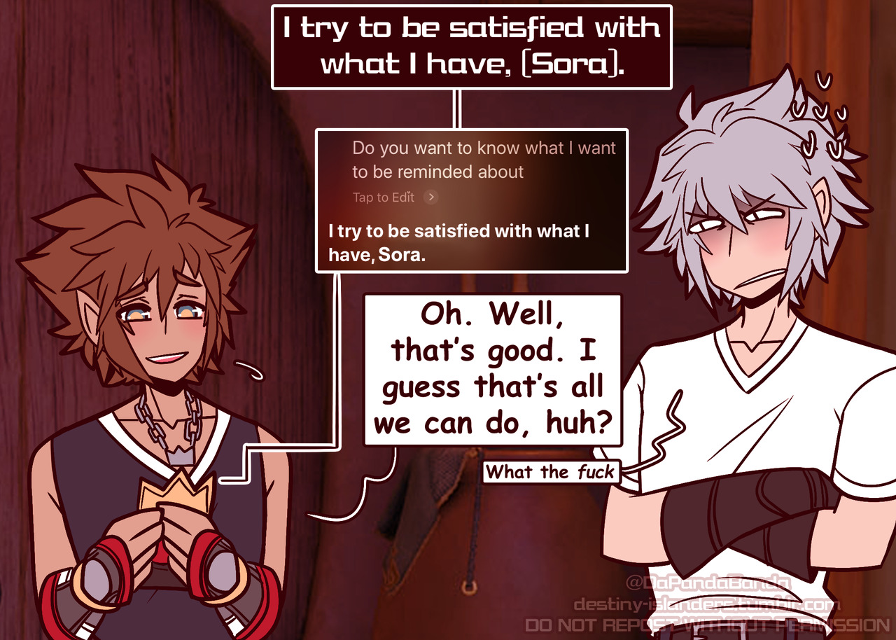 destiny-islanders:    Sora may not know much about technology, but he does know that