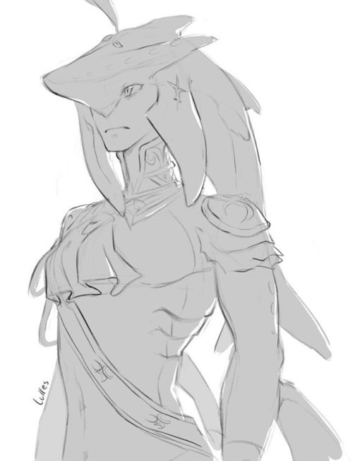 lulles:A compilation of Sidon and Mipha sketches I’ve posted on my twitter in the last few months.