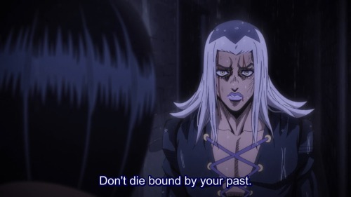 Screencap redraw!what if we got to see Abbacchio’s hair growth in the flashbacks