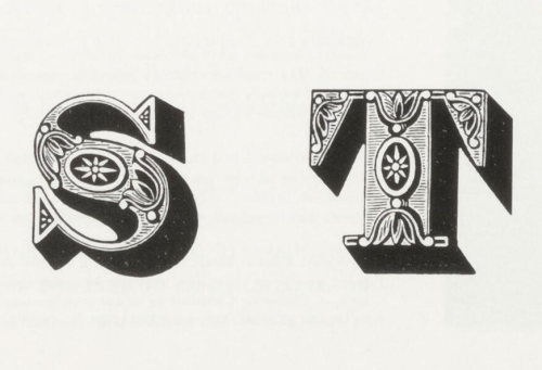 Typeface “Macdonald”, 1825. Woodcut. Unknown artist. From Graphis. Source