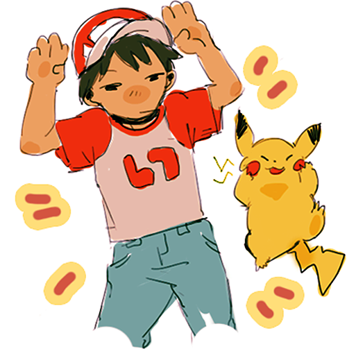 faelattes:did i ever post this? idk i love pokemon and gay vacation :) 