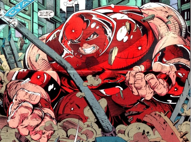 Vinnie Jones fake body as Juggernaut for x-men the last stand