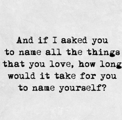 ask yourself