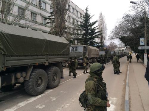 historicaltimes:  Russian troops in Crimea, Feb-Mar 2014 