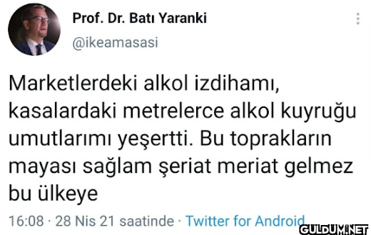 Prof. Dr. Batı Yaranki...