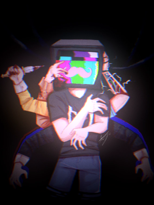 thefairyfanartsblog:  Big remake! I haven’t posted here in a while! So here’s a remake I did of @markiplier ‘s egos!!! Based on the song Echo