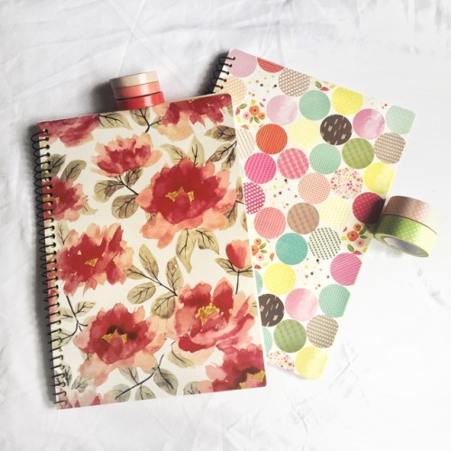 studeebean:[07.10.17] | 21/100notebook haul | found these gorgeous spiral notebooks for only P35-39 