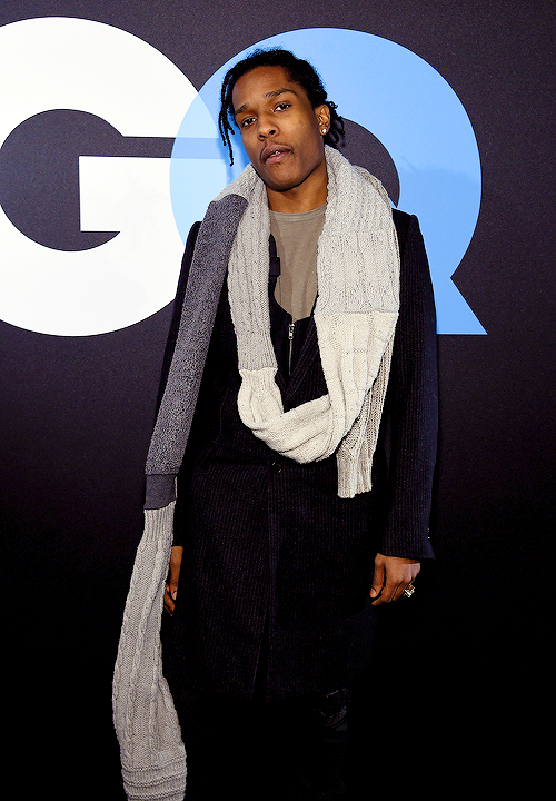 celebritiesofcolor:  A$AP Rocky attends GQ and LeBron James Celebrate All-Star Style