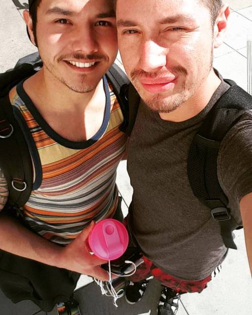 bigdaddytorres415:  #PreWorkout #FantasyCouple #CoupleGoals #iFitness #GayLifestyle #GaySF #GaysFollowMe #instagay  (at 24 Hour Fitness - Ocean Avenue, CA)