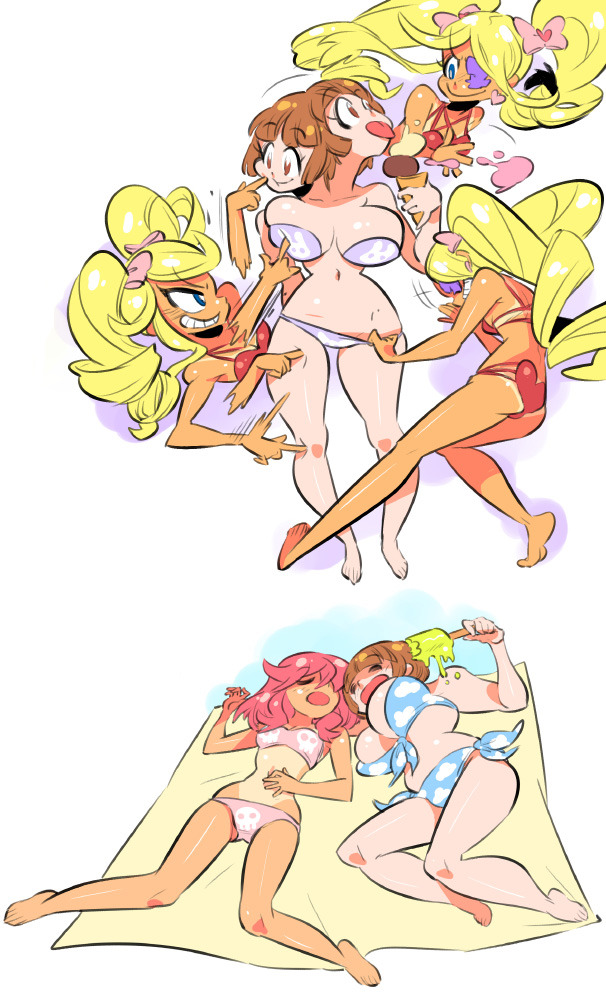 rafchu:  Nonon &amp; Nui join the Kill La Kill summer party!(part 1 is right