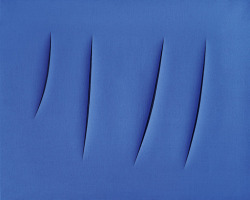 : Lucio Fontana (1899-1968), Concetto spaziale, Attese, 1960