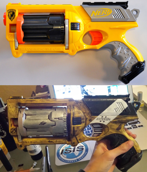 Borderlands Nerf mod for Emerald City Comic-Con. I rushed it, but it&rsquo;s better than nothing!