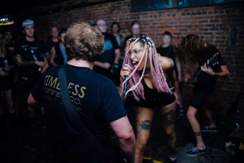 bleedthepigs:  Bleed The Pigs in Greensboro, NC 8/5 By: Daniel White