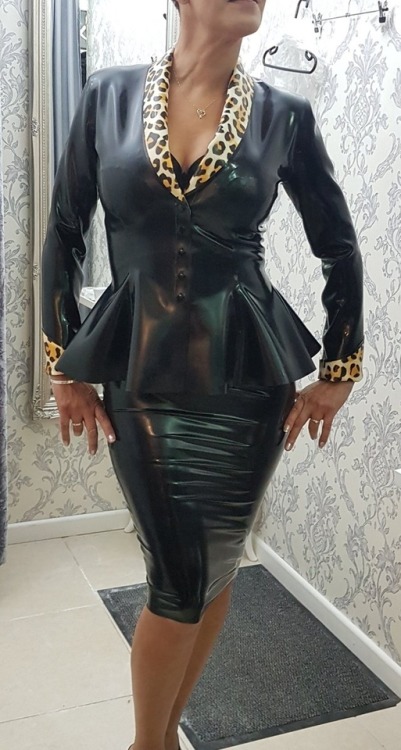 missfashionistafetish2:Breathless Latex UK beautifully wicked for the office