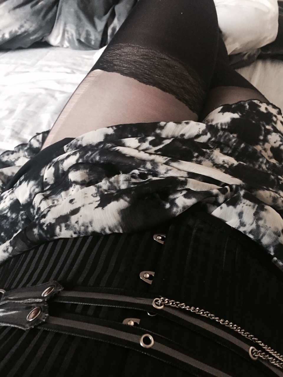 livingdeadsam:  Daddy’s Little Doll. KPP collar, corset and a whole lotta love.