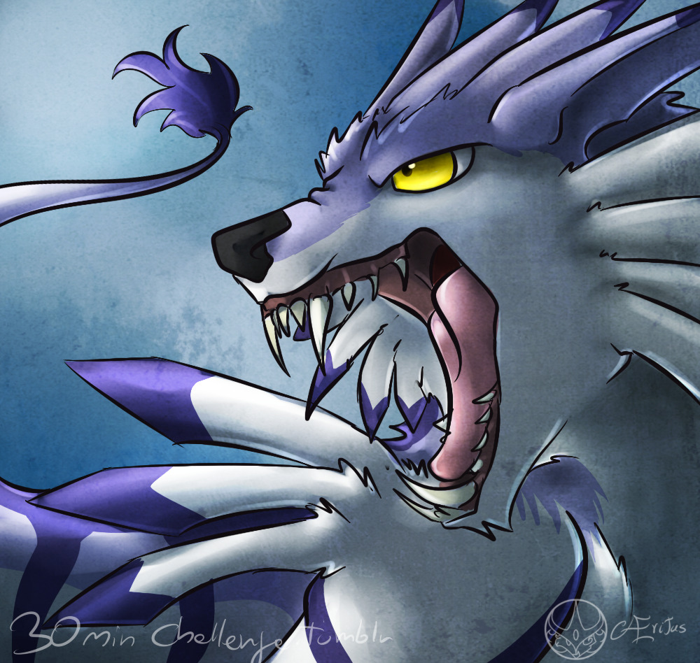 Gabumon Digievolves to&hellip;  - for the 30 min challenge