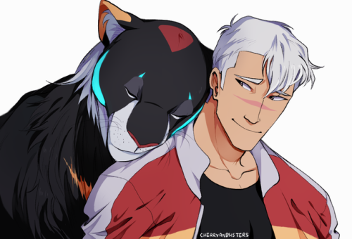 cherryandsisters:I’d like to formally apologize to the black lion for ever doubting her love for shiro 