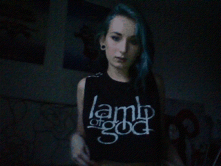 hardcoreandmetalbitch:  sorry it’s rather dark…