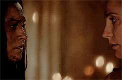 sassysaviour:  Clarke not-so-straight Griffin 