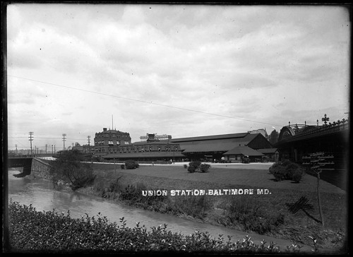 Union Station (present day Pennsylvania Station), from southeast1501-1525 North Charles Street, Balt