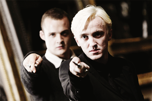 simplypotterheads:“When the Dark Lord takes over, is he going to care how many O.W.L.s or N.E.