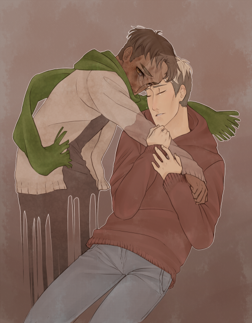jearminty:My piece for the ghost story and pear tree jeanmarco fanzine based on the fics by avoiding