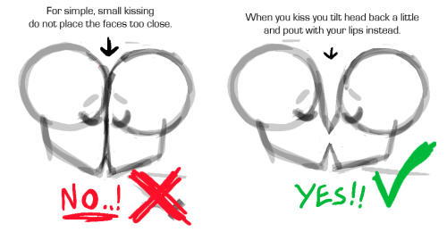 foervraengd:some notes I did during today’s stream.Altho kisses are still hard to draw haha