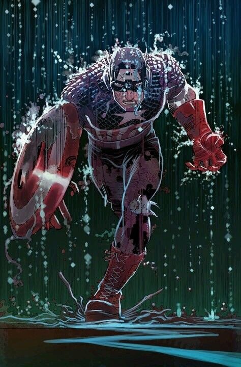 ungoliantschilde:some heroes in the rain, by John Romita, Jr.