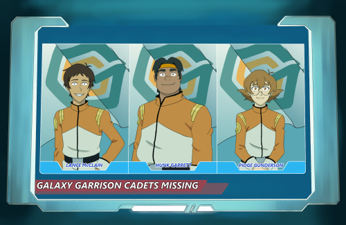 februarywhite:Whatever you do don’t think about how devastated Lance and Hunk’s families must be abo