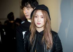 chomino:  Minho &amp; Seung Kyung @ Seoul Fashion Week S/S 15 for RE.D cr: hyung jin 