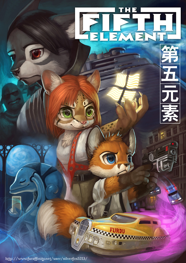 thecyberwolf:  Furry Element - The Fifth Element Created by Silverfox 5213