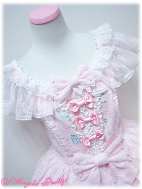 lolitahime:Wish Me Mell Tea Time JSK in Pink