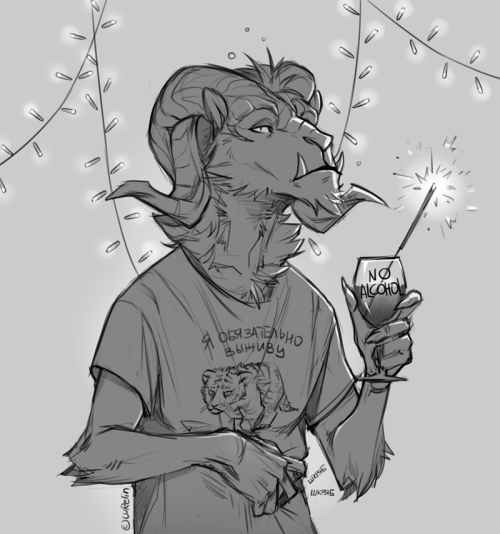 Happy New Year~♥Art © Lurelinko-fi | twitter | instagram