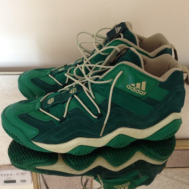 InstaNBA • Saint Patrick’s Day Kobe Adidas.