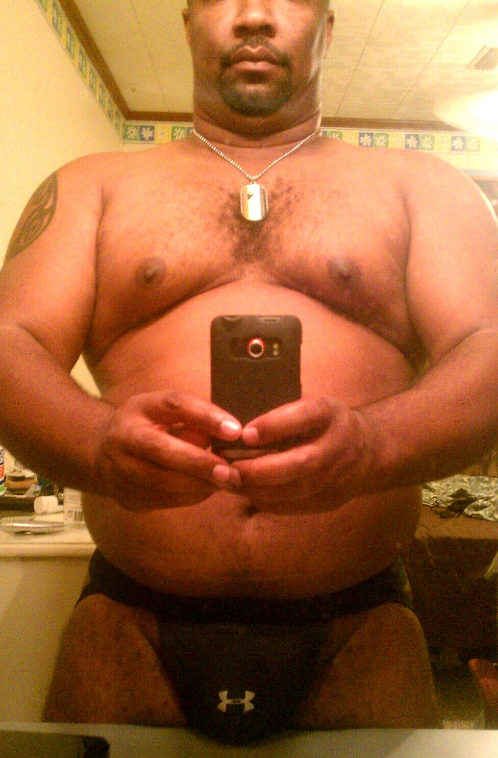nippletheory:My very very sexy buddy in Louisiana,  with permission.