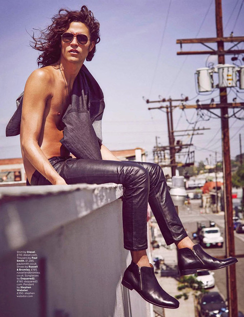 fashionwear4men:  Miles McMillan by Guy Aroch http://mensfashionworld.tumblr.com/post/99090000407