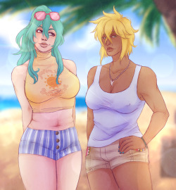 mikkuma:  who am i let’s go to the beach! beach! *inhales and exhales*ninki minjaj Bonus:  Afficher davantage