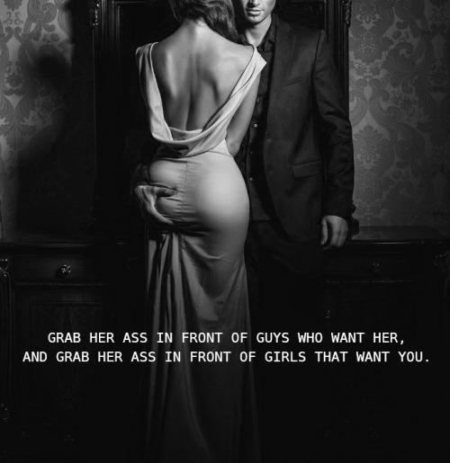 prettylittlekittenslut: sensual-gent-4u: Owned. Protectiveness can be so hot. Knowing that he gets a