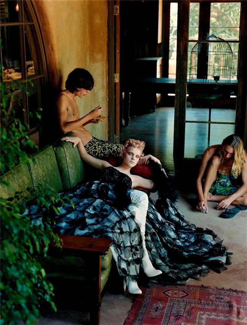 lisa401971:  &ldquo;Morning Beauty&rdquo; Jessica Stam by Steven Meisel for