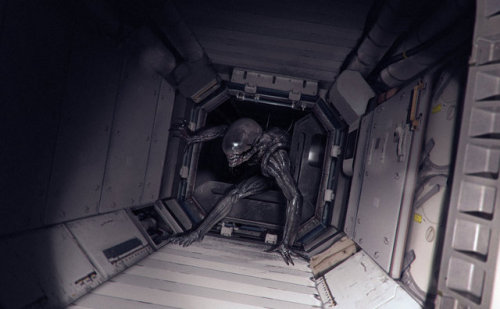 celticlibertarian: rpdofficer:  sithchiks: By Alejandro Mirabal  Me aboard the Nostromo: Gee, this sure does look like it’s going to be a safe and comfortable flight! That alien bullshit: 