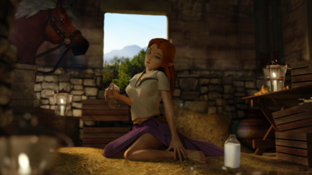 darklordiiid:  Milk Maid Lot’s of Ocarina of Time stuff lately…heh. Really enjoyed