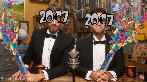 Happy New Years Eve, Mythical Beasts and @rhettandlink !!!! I hope y'all&rsquo;s evenings are fantas