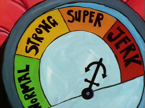 spongebobfreezeframes:“I’m no whimp. I’m a jerk!!”