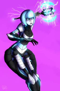 Alieraah: Cricuit, The Power-Up Girl For Shadowgear6335 