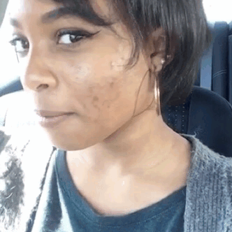 quietly-islayem:  halfbakedbeauty:  finally wearing my natural hair after years of