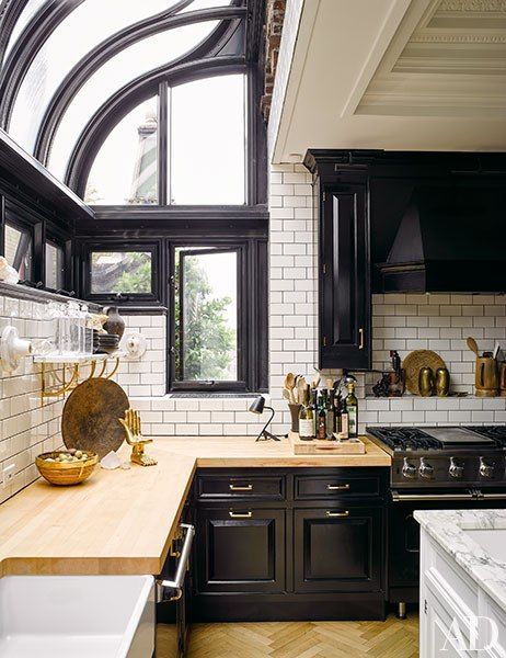 sweetestesthome: A solarium-style window fills the kitchen with natural light. 