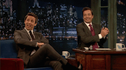 latenightseth:  Fallon and Meyers back-to-back. Weeknights on nbctv. Ladies and gentlemen, meet your new Turner and Hooch.